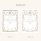 Dreamy Pastel Nikkah Certificate (A3 Size)