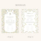 Gardens of Paradise Nikkah Certificate (A3 Size)