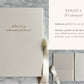 Baroque Blue Nikkah Certificate (Size: A4)