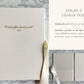 Baroque Blue Nikkah Certificate (Size: A4)
