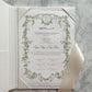 Baroque Green Nikkah Certificate (Size: A4)