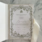 Floral Green Nikkah Certificate (Size: A4)