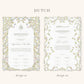 Gardens of Paradise Nikkah Certificate (Size: A4)