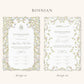 Gardens of Paradise Nikkah Certificate (Size: A4)