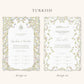 Gardens of Paradise Nikkah Certificate (Size: A4)