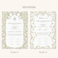 Gardens of Paradise Nikkah Certificate (Size: A4)