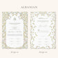 Gardens of Paradise Nikkah Certificate (Size: A4)