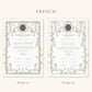 Wax Seal Dreamy Pastel Nikkah Certificate (Size: A4)