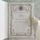 Wax Seal Dreamy Pastel Nikkah Certificate (Size: A4)