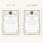 Wax Seal Dreamy Pastel Nikkah Certificate (Size: A4)