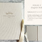 Wax Seal Floral Baroque Nikkah Certificate (Size: A4)