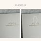 *B-STOCK* Linen Folio - Imperfect but Beautiful
