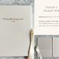 *B-STOCK* Linen Folio - Imperfect but Beautiful