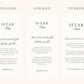 Iftar Dua Linen Fabric Sheets